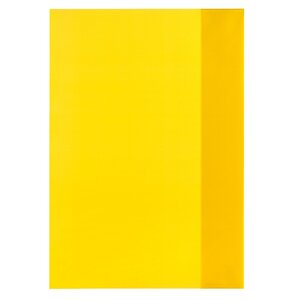 Protège-cahiers, format A4, en PP, jaune transparent HERLITZ