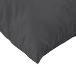 vidaXL Coussins de palette lot de 3 anthracite mélangé tissu