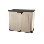 Keter coffre de rangement plastique extérieur beige 1200 l