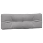 vidaXL Coussins de palette 5 Pièces gris tissu