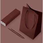 Stylo plume Parker IM Monochrome  Bordeaux  plume fine  encre bleue  Coffret cadeau