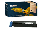 Qualitoner x1 toner 45807106 noir compatible pour oki