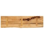 vidaXL Dessus de table 100x40x2 5cm bord vif bois massif manguier brut