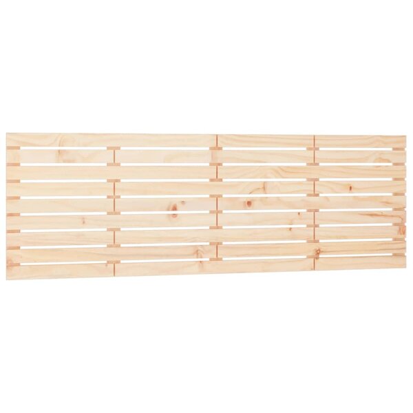 vidaXL Tête de lit murale 186x3x63 cm Bois massif de pin