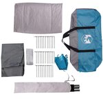 vidaXL Tente de camping à dôme 1 personne bleu imperméable