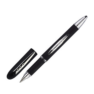 Stylo roller uni ball jet stream rétractable 1 mm - noir - uni-ball