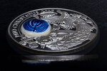 Pièce de monnaie en Argent 10 Dollars g 50 Millésime 2017 Royal Delft PAVO CHRISTATUS