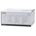 Cricut : Mugs en Céramique Blanc 425ml 6 pièces