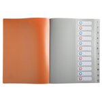 Trieur Polypropylène Recyclé 12 Compartiments Maïa - Couleurs Assorties - X 8 - Exacompta