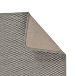 vidaXL Tapis de couloir aspect sisal argenté 80x150 cm