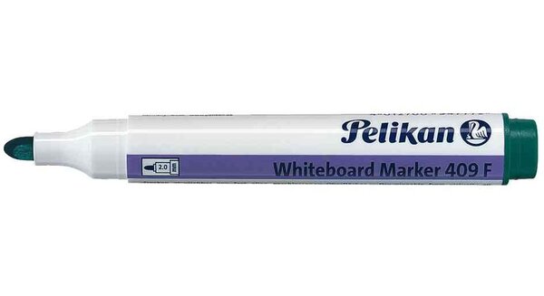 Marqueur tableau blanc 409F, Vert PELIKAN