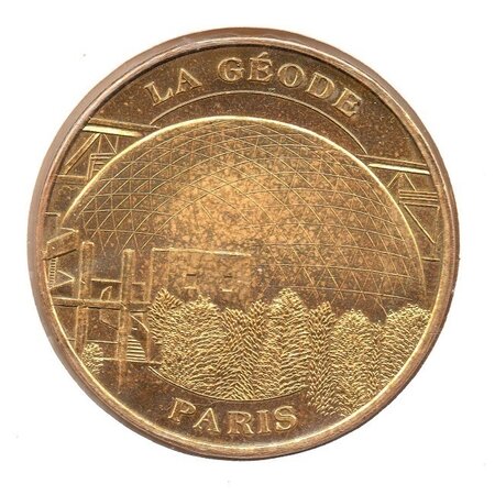 Mini médaille Monnaie de Paris 2007 - La Géode