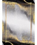 Tapis d'intérieur GOLD 50 x 80 cm - Blanc