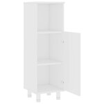 vidaXL Ensemble de meubles de bain 3 Pièces Blanc Bois d'ingénierie