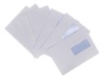 Lot de 50 enveloppe c5 a5 blanche avec fenêtre 162 x 229 mm