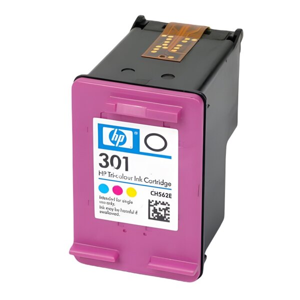 Cartouche d'encre authentique HP 301 Couleur - programme SECOND