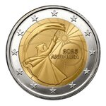Pièce de monnaie 2 euro commémorative Andorre 2023 BU – Festival du solstice d’été