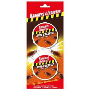 BARRIERE A INSECTES - Anti cafards cloportes boîte appât 2x3g