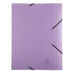 Boite De Classement Cartobox Livrée À Plat Dos 40mm Polypropylène Chromaline Pastel - A4 - Couleurs Assorties - X 10 - Exacompta