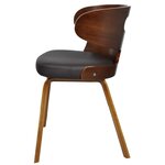 vidaXL Chaises à manger lot de 6 marron similicuir