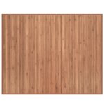 vidaXL Tapis rectangulaire naturel 80x100 cm bambou