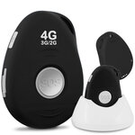 Le basic sympa 4G noir, téléphone portable senior SOS avec GPS. Débloqué