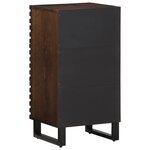 vidaXL Buffet marron 40x34x75 cm bois massif de manguier