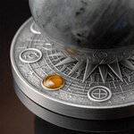 Pièce de monnaie en Argent 10 Cedis g 62.2 (2 oz) Millésime 2025 Solar System MOON