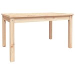 vidaXL Table de jardin 82 5x50 5x45 cm bois massif de pin