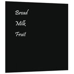 vidaXL Tableau noir magnétique mural Verre 60x60 cm