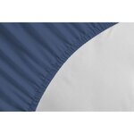 Drap housse - 180 x 200 + 35 cm -Bleu