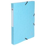 Boite De Classement Exabox Dos 25mm Carte Lustrée Aquarel - A4 - Couleurs Assorties - X 8 - Exacompta