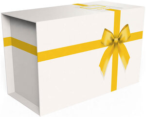 Emballage à affranchir - M - 3kg - Nœud jaune