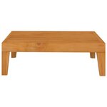 vidaXL Table de jardin 68 5x68 5x24 cm Bois d'acacia massif