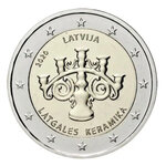2 euros commémorative Lettonie 2020 - Céramique lettone.