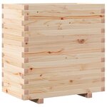 vidaXL Jardinière 70x40x72 cm bois de pin massif