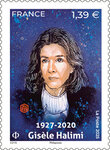 Timbre - Gisèle Halimi (1927-2020) - Lettre verte