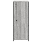 vidaXL Tables de chevet 2 Pièces sonoma gris 32x42x80cm bois d'ingénierie
