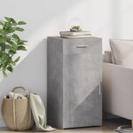 vidaXL Buffet gris béton 45x42 5x93 cm bois d'ingénierie