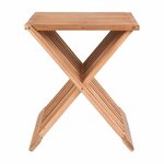 Tabouret en teck ERTO 45 cm