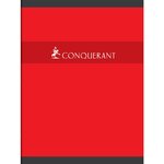 Cahier agrafé 24 x 32 cm 192 pages 70g Quadrillé 5x5 coloris aléatoire CONQUÉRANT