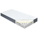 vidaXL Matelas de sommier tapissier 200x120x20 cm