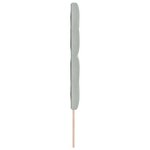 Tête de lit en velours gris clair capitonnée 160 cm