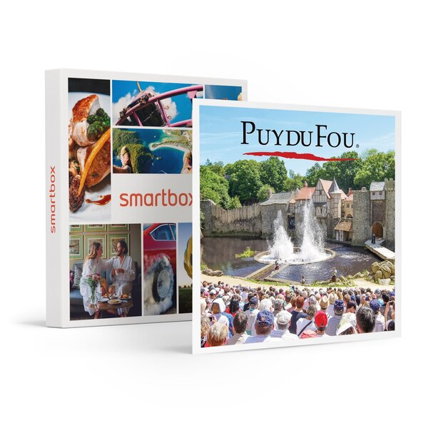 SMARTBOX - Coffret Cadeau Puy du Fou® 2025 - Séjour famille 2 jours / 1 nuit pour 2 adultes et 2 enfants - Hôtel La Citadelle -  Séjour