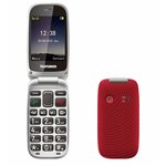 Téléphone portable telefunken s560 rouge senior