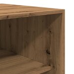 vidaXL Garde-robe chêne artisanal 80x50x200 cm bois d'ingénierie