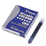 Boite de 6 Cartouches d'encre pour stylo Parallel Pen Bleu PILOT