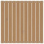 vidaXL Repose-pieds de jardin avec coussins lot de 2 bois pin massif