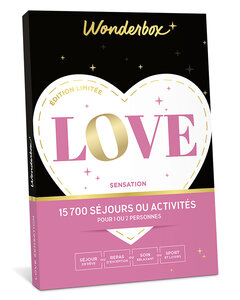 Coffret cadeau - WONDERBOX - LOVE Sensation