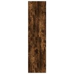 vidaXL Garde-robe chêne fumé 50x50x200 cm bois d'ingénierie